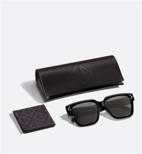 dior cd3 glasses|CD Diamond S3F Black Square Sunglasses .